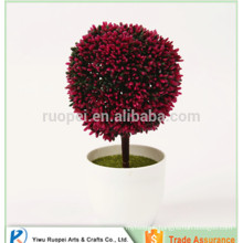 cheap round shape fake tree artificial plant for indoor decor